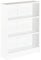 Hartleys White 3 Tier Bookcase