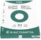Exacompta 13806B 100er Pack Karteikarten liniert DIN A4 in Kartonschachtel 21 x 29,7cm ideal für die Schule und Universität zum Lernen weiß