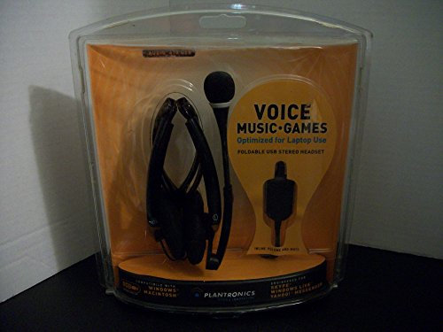 Plantronics .Audio(TM) 470 USB Headset - headsets (Wired, Binaural, Black)