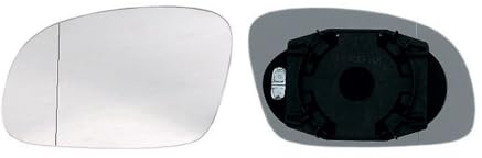 Alkar 6471103 Spiegelglas, Außenspiegel | Kompatibel mit: VW NEW BEETLE, NEW BEETLE Cabriolet