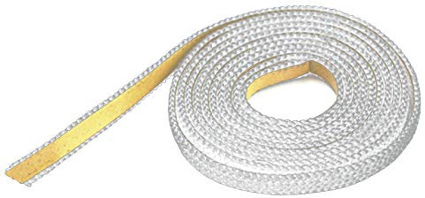 Dichtschnur 3x10mm 2m weiss Ofendichtung selbstklebend Ofen Dichtung