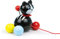 Vilac vilac1708 Filou die Katze Pull entlang Spielzeug