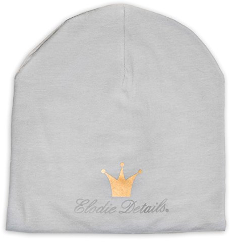 Elodie Details Logo Beanie (0-6 Monate, marmorgrau)