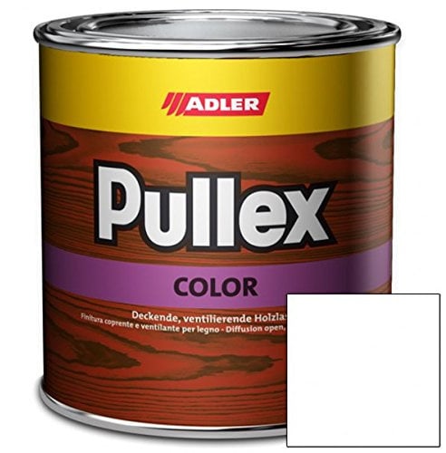 ADLER Pullex Color W10 2.5l Weiß Holzfarbe Deckfarbe Wetterschutzfarbe