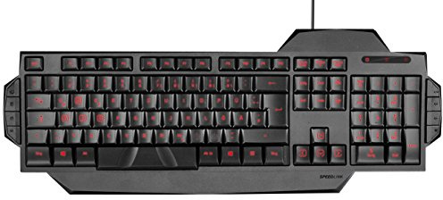 RAPAX Gaming Keyboard, black - NC Layout