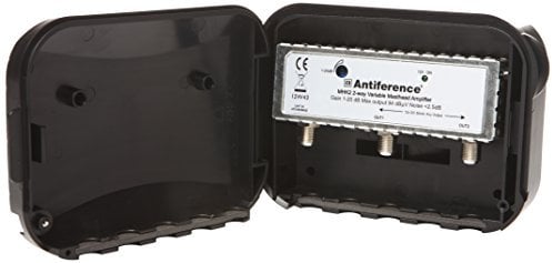 Antiference MHK2LTE 2 Way Variable Gain Masthead Amplifier and Power Supply