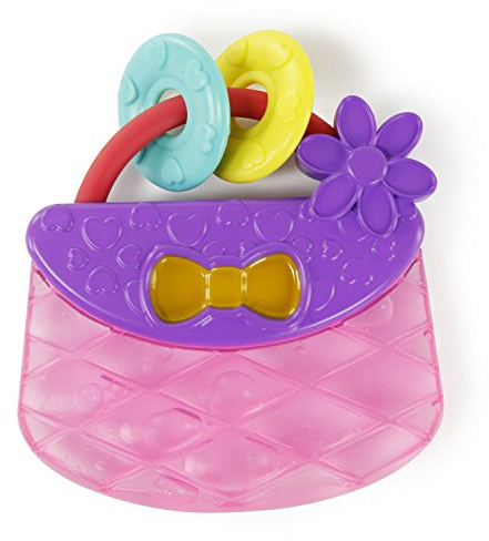 HCM Kinzel 28149 - Beißring Bright Starts in Form einer Handtasche