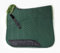 Engel Reitsport | SCHABRA1-D-GRU-GRU | Schabracke | Steppstoff | Lammfell im Sattelbereich | Half Lined | Fellkranz vorne | Dressur | Stoff grün Fell grün