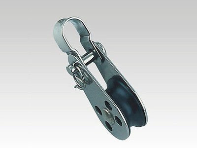 Secure Fix Direct 25mm Pulley Block With Nylon Sheave Bracket & Removable Pin Stainless Steel Boat