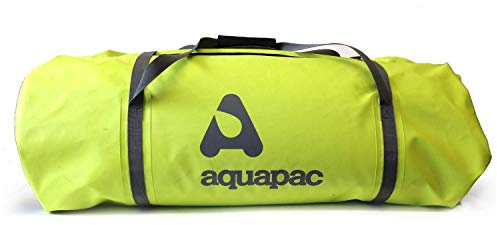 Aquapac wasserdichte Reise und Sporttasche Trail-Proof Duffel, Acid Green/Cool Grey, 91.0 x 35.0 x 35.0 cm, 90 Liter, 725