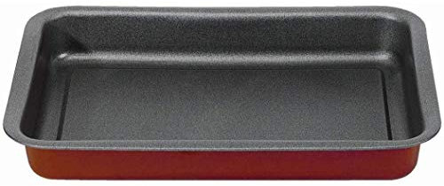 Imf Kitchen Supplies. S.A Bandeja Horno Rioja 35 x 23 x 3,5 cm, Acero aleado