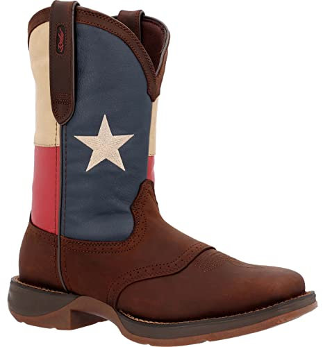 Durango BootsDB4446 - Stivali western Uomo, Marrone (Brown Texas Flag), 41.5 EU