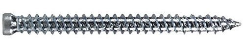 Tornillo para marco de ventana con culata galvanizado, color azul, transmisión TX30 7,5 x 60 (200 unidades)