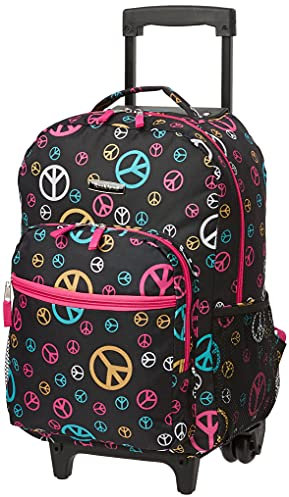 Rockland Rucksack mit Doppelgriff, Peace, 43,2 cm