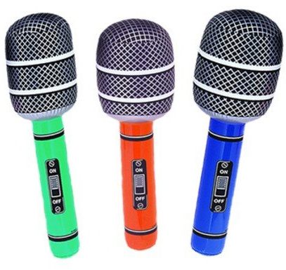 1 x Giant Inflatable Microphone