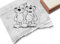 Stempel Tierstempel Bären Teddybären - Motivstempel Tiere Liebe Freundschaft Geschenk für Kinder Kita Kinderzimmer Schule Basteln Deko - zAcheR-fineT