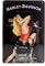Nostalgic-Art Retro Blechschild, Harley-Davidson – Biker Babe – Geschenk-Idee für Motorrad-Fans, aus Metall, Vintage-Design zur Dekoration, 20 x 30 cm