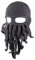 Kafeimali Herren Kopf Barbarian Vagabond Beanie Original Faltbarer Bart Octopus Piratenhut Bartmütze - Grau - Einheitsgröße