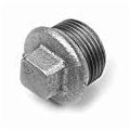 Gewindefitting Stopfen 1/2 3/4 1 5/4 6/4 2 DVGW Temperguss verzinkt Fitting Gewinde Temperguß Fittinge (3/4)