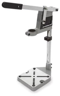 Toolland Support universel, pour perceuse, hauteur de colonne 400 mm, profondeur de perçage réglable, en fonte