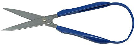 Easi-Grip Peta: Tijeras de terapia ocupacional ergonómicas con apertura automática para niños y adultos, zurdos y diestros (75 mm puntiaguda para adultos diestros)