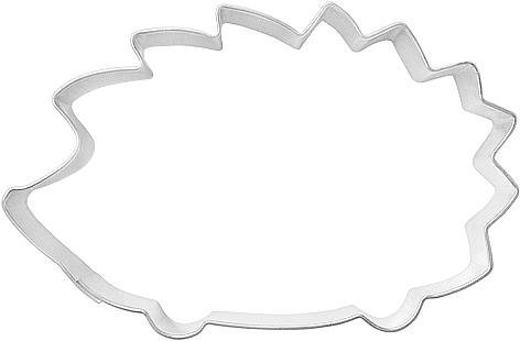 FORMINA Stampino a Forma di Riccio, Grande, 8,5 cm, Acciaio Inox