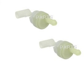 Set de 2 BMW E32 E34 E36 Z3 Válvula de retención para parabrisas arandela sistema Genuine 61661389040