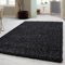 Carpetsale24 Shaggy Hochflor Teppich, 300x400 cm, Anthrazit, weich, flauschig, modern, einfarbig, Für sehr große Räume, für Wohnzimmer Schlafzimmer Flur