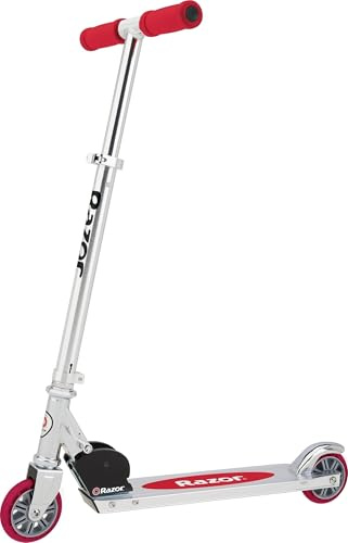 Razor A Kick Scooter for Kids - Lightweight, Foldable, Aluminum Frame, and Adjustable Handlebars