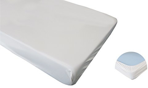 Pflegehome24® Matratzenschoner 100x200 wasserdicht PVC Spannbettlaken wasserundurchlässig