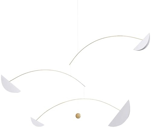 Flensted Live and Thread Folie Weiß-Gold 70x125cm, 124h, Mehrfarbig