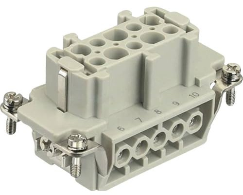 HARTING 09 33 010 2701 Buchseneinsatz Han® E 10 + PE Schrauben 1 pc(s)