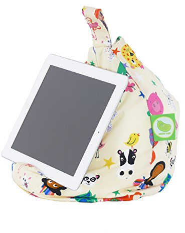 iPad, eReader & Book Mini Sitzsack von Bean Lazy passt für alle Tablets und eReaders - Party Tiere