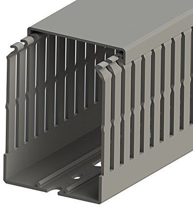 Verdrahtungskanal VPE 12 Stück=24 m (BxHxL) 60x80x2000 mm