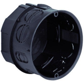 Kaiser Abzweigdose UP 1572-02, Schwarz, Kunststoff, IP2X, Keine
