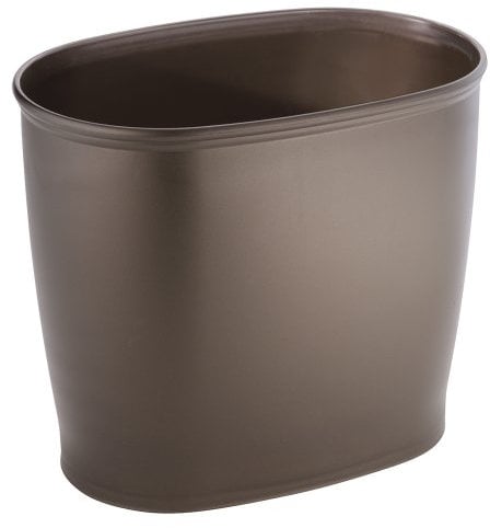 iDesign 93440Eu Kent Bathware Poubelle Ovale Bronze