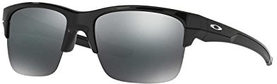Oakley OO9316 Thinlink Sunglasses,Polished Black/Black Iridium63mm