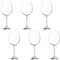 montana pure Burgunder-Gläser, 6er Set, spülmaschinenfeste Rotwein-Kelche, Wein-Gläser im klassischen Stil, Glas-Kelche für Rotwein, 550 ml, 042388