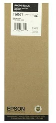 EPSON T6061 Tinte Foto schwarz Standardkapazität 220ml 1er-Pack