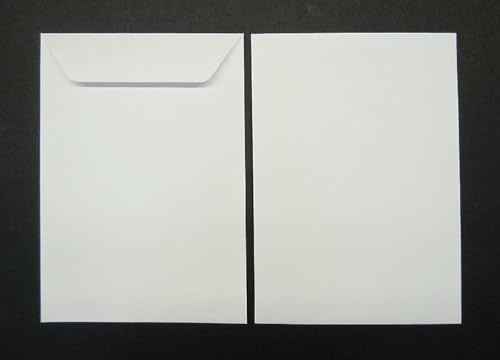 Versandtaschen C6 90g/qm gummiert VE=1000 Stück weiß