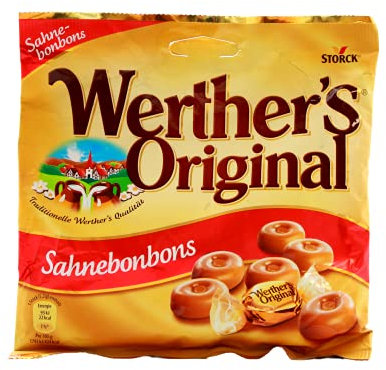 15 Beutel a 120g Werther's Original Sahnebonbons orginal Bonbon