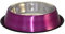 Ellie-Bo Dog or Cat Stainless Steel Anti-Skid Food Bowls in 6 Sizes and 4 Colours (2.1L XXLARGE, PINK)