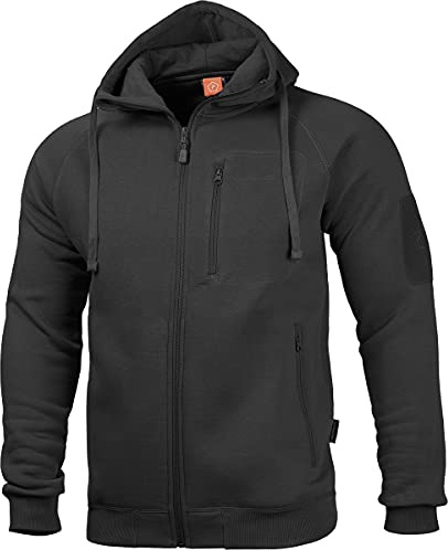 Pentagon Herren Leonidas 2.0 Tactical Sweater Pullover, Schwarz, M EU