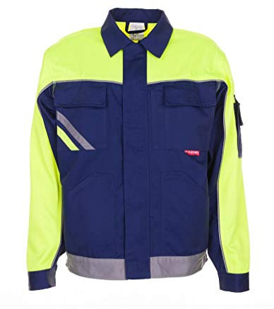 Planam Größe 60 Herren Visline V1 Bundjacke marine gelb zink Modell 2413