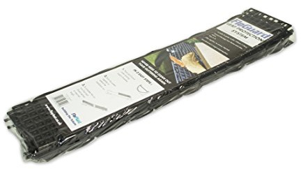 FloPlast FG1 Leaf Protection System - Black 5 Metre Pack 10 x 500mm Lengths