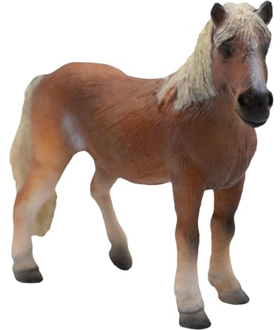 Bullyland 62696 - Spielfigur Haflinger Stute, ca. 13,1 cm, detailgetreu, PVC-frei, ideal als kleines Geschenk für Kinder ab 3 Jahren