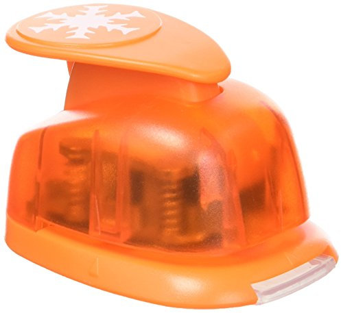 Artemio VIHCP249 2,5 cm Grand Flocon Perforatrice à Levier Numéro 3 Orange