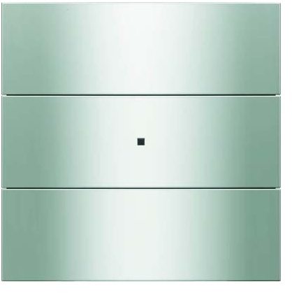 Tastsensor 3f. Glas, polarweiß BERKER 75163590