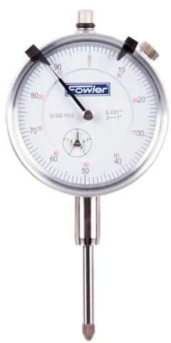 Fowler 52-520-110-0, Adg Dial Indicator With 0-1 Measuring Range