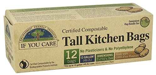 If You Care Tall Kitchen Bags 12 Bags